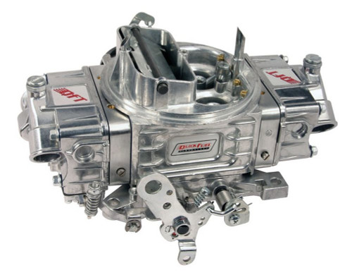 Carburetor - HR-Series - 4-Barrel - 650 CFM - Square Bore - Electric Choke - Mechanical Secondary - Dual Inlet - Aluminum - Tumble Polished - Each