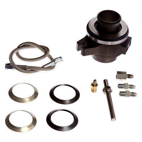 Throwout Bearing - Hydraulic - Bolt-On - Braided Stainless Lines - Ford Top Loader - Each