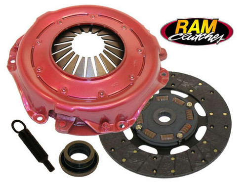 Clutch Kit - HDX - Single Disc - 10.5 in Diameter - 1-1/8 in x 26 Spline - Sprung Hub - Organic - GM - Kit