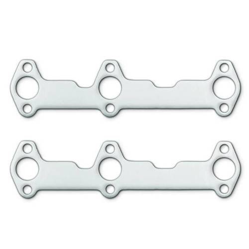 Exhaust Header / Manifold Gasket - 1.250 in Round Port - Graphite - GM V6 - Pair