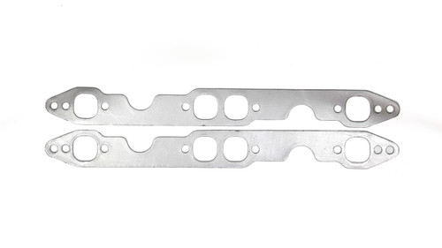 Exhaust Header / Manifold Gasket - 1.375 in Square Port - Graphite - Small Block Chevy - Pair
