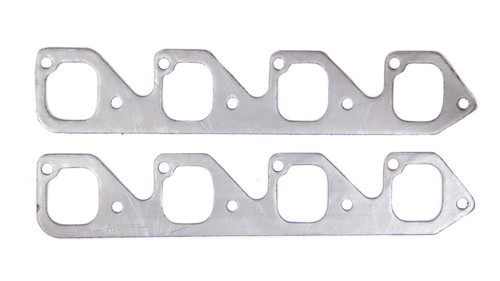 Exhaust Header / Manifold Gasket - 1.937 x 2.156 in Rectangular Port - Graphite - Ford Cleveland / Modified - Pair
