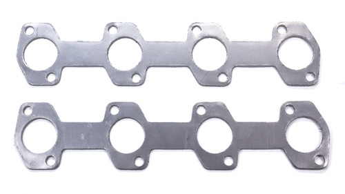 Exhaust Header / Manifold Gasket - 1.563 in Round Port - Graphite - Ford Modular - Pair
