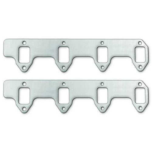 Exhaust Header / Manifold Gasket - 1.438 x 2.063 in Square Port - Graphite - Ford MEL-Series - Pair