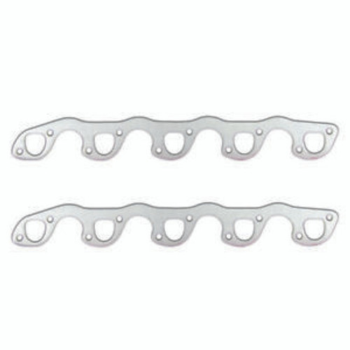 Exhaust Header / Manifold Gasket - 1.375 x 1.438 in D Port - Graphite - Mopar V10 - Pair