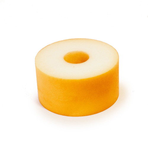 Bump Stop - 5150 Series - Puck - 2 in OD - 0.5 in ID - 1 in Tall - Medium - 50 Durometer - Foam - White - Each