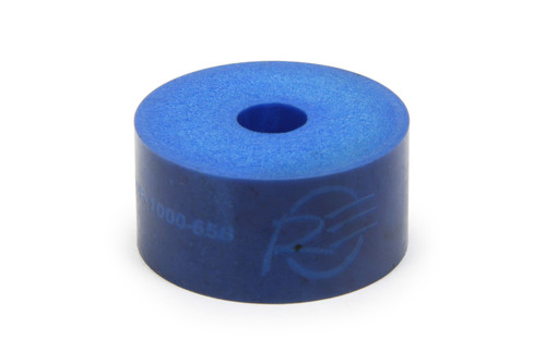Bump Stop - 5150 Series - Puck - 2 in OD - 0.5 in ID - 1 in Tall - Hard - 65 Durometer - Foam - Blue - Each