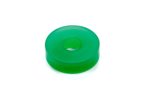 Bump Stop - Apollo Series - Puck - 1.875 in OD - 0.625 in ID - 0.5 in Tall - 70A Durometer - Rubber - Green - Each