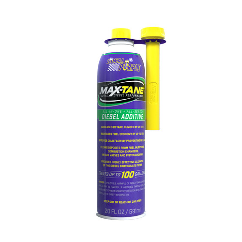Fuel Additive - Max-Tane - System Cleaner - Cetane Booster - Lubricant - 20 oz Bottle - Diesel - Each