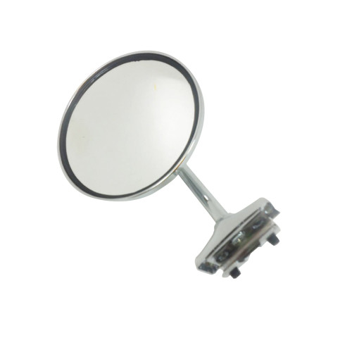 Mirror - Peep - Side View - Round - 4.5 in Diameter - Stainless - Natural - Each