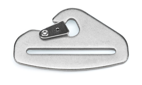 Harness End - Clip-In - 3 in Slit - Steel - Zinc Plated - Each