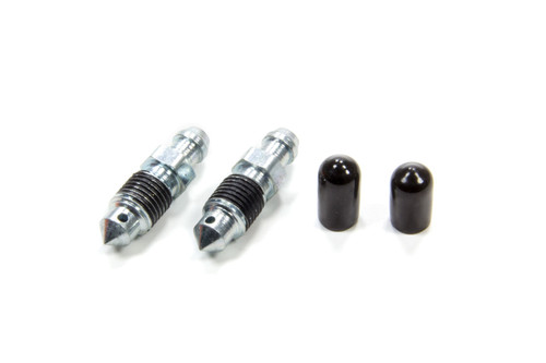 Brake Bleeder - Speed Bleeder - 3/8-24 in Thread - 1 in Long - Steel - Zinc Plated - Pair Brake Bleeder - Speed Bleeder - 3/8-24 in Thread - 1 in Long - Steel - Zinc Plated - Pair