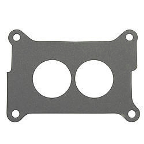 Carburetor Base Plate Gasket - 2-Barrel - 2 Hole - 0.063 in Thick - Composite - 500 CFM - Set of 10 Carburetor Base Plate Gasket - 2-Barrel - 2 Hole - 0.063 in Thick - Composite - 500 CFM - Set of 10