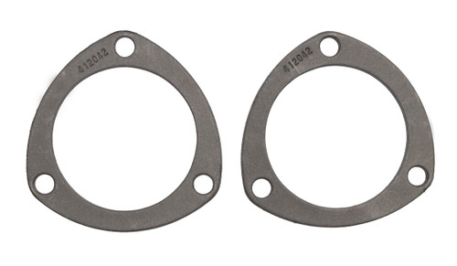 Collector Gasket - 0.15 in Thick - 3 in Diameter - 3 Bolt - Graphite - Pair