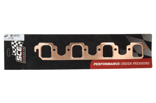 Exhaust Header / Manifold Gasket - Pro Copper - 1.750 in Round Port - Copper - Big Block Ford - Pair