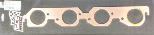 Exhaust Header / Manifold Gasket - 2.385 in Round Port - Copper - Big Block Chevy - Pair