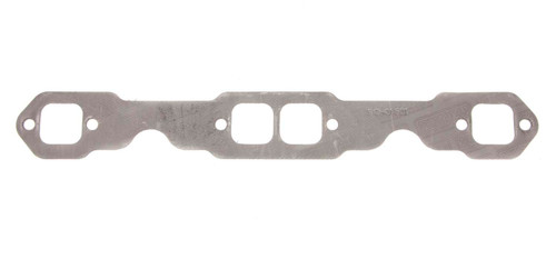 Exhaust Header / Manifold Gasket - 1.500 x 1.450 in Square Port - Steel Core Graphite - Small Block Chevy - Each