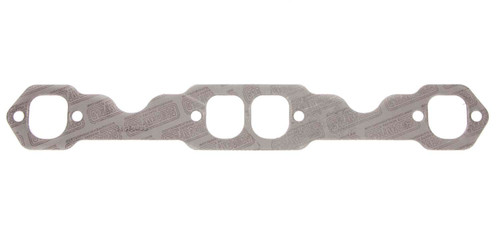 Exhaust Header / Manifold Gasket - 1.460 x 1.680 in D Port - Steel Core Graphite - Small Block Chevy - Each Exhaust Header / Manifold Gasket - 1.460 x 1.680 in D Port - Steel Core Graphite - Small Block Chevy - Each