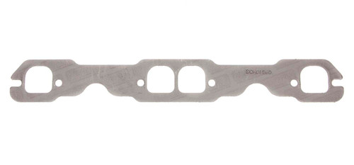 Exhaust Header / Manifold Gasket - 1.50 x 1.50 in D Port - Steel Core Material - Small Block Chevy - Each