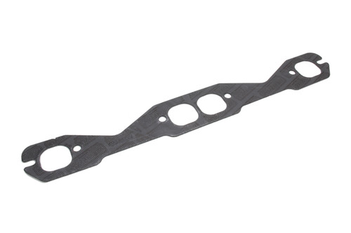 Exhaust Header / Manifold Gasket - 1.500 x 1.450 in Rounded Square Port - Steel Core Graphite - 602 Crate Head - Small Block Chevy - Each