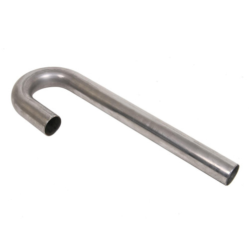 Exhaust Bend - J-Bend - Mandrel - 1.75 in Diameter - 2.5 in Radius - 3 x 15 in Legs - 16 Gauge - Steel - Each Exhaust Bend - J-Bend - Mandrel - 1.75 in Diameter - 2.5 in Radius - 3 x 15 in Legs - 16 Gauge - Steel - Each