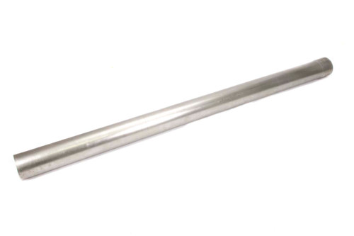 Exhaust Pipe Extension - Straight - 3.5 in Diameter - 4 ft Long - 1 End Expanded - Steel - Natural - Each