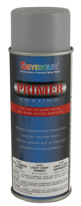 Primer - HI TECH - Phenolic Resin - Light Gray - 16 oz Aerosol - Each