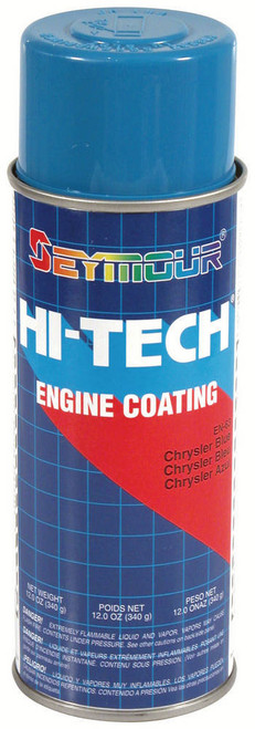 Paint - HI TECH ENGINE - High Temperature - Alkyd Enamel - Chrysler Blue - 16 oz Aerosol - Each