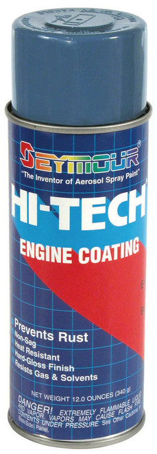 Paint - HI TECH ENGINE - High Temperature - Alkyd Enamel - GM Blue - 16 oz Aerosol - Each