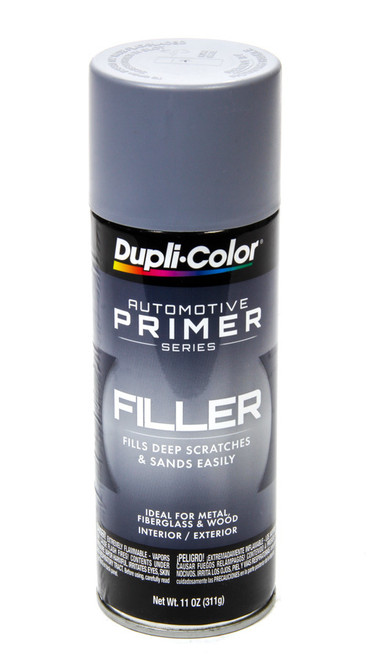 Paint - Dupli-Color - Filler Primer - Flat Gray - 12 oz Aerosol - Each