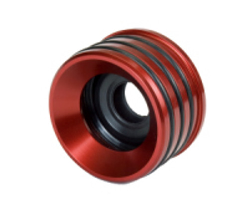 Axle Housing Seal - Inner - O-Ring - 2.625 in OD - 2.605 in ID - Rubber / Aluminum - Red Anodized - Universal - Each Axle Housing Seal - Inner - O-Ring - 2.625 in OD - 2.605 in ID - Rubber / Aluminum - Red Anodized - Universal - Each