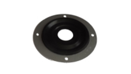Firewall Grommet - 1 Hole - 3 in OD - 0.75 in ID - 0.12 in Thick - Aluminum / Rubber - Black / Natural - Each