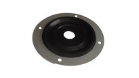 Firewall Grommet - 1 Hole - 3 in OD - 0.5 in ID - 0.12 in Thick - Aluminum / Rubber - Black / Natural - Each