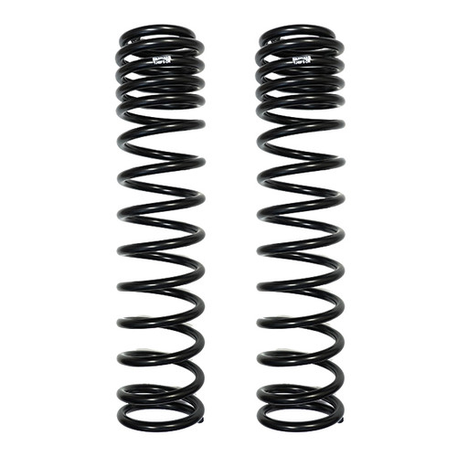Suspension Spring Kit - Softride Series - 4 in Lift - Front - Steel - Black Powder Coat - Jeep Wrangler TJ 1997-2006 - Pair