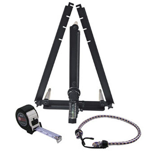 Toe Arm - Off Road Tires - Wheels 13 to 17 in - Steel - Black Paint - Fastrax Caster / Camber Gauge - Kit Toe Arm - Off Road Tires - Wheels 13 to 17 in - Steel - Black Paint - Fastrax Caster / Camber Gauge - Kit