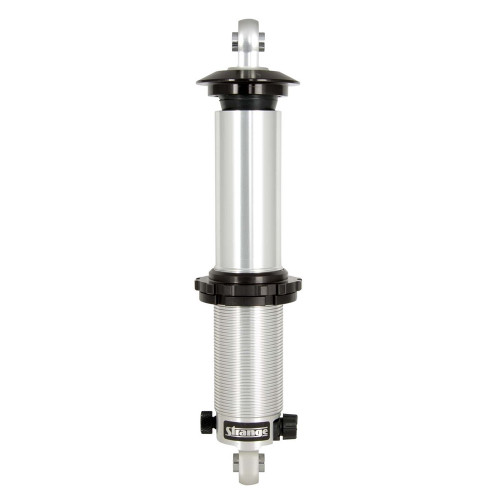 Shock - Twintube - Double Adjustable - 10.00 in Compressed / 13.840 in Extended - 2.50 in OD - Threaded Aluminum - Clear Anodized - Each
