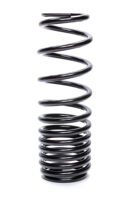 Coil Spring - Coil-Over - Barrel - 2.5 in ID - 12 in Length - 100-300 lb/in Spring Rate - Progressive - Steel - Black Powder Coat - Each
