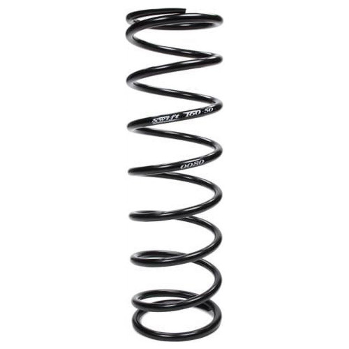 Coil Spring - Bulletproof - Conventional - 5 in OD - 16 in Length - 80 lb/in Spring Rate - Rear - Steel - Copper Powder Coat - Each