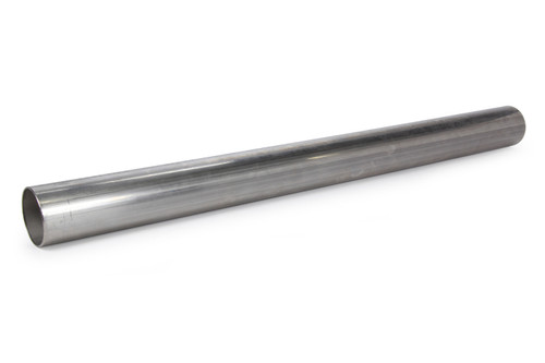 Exhaust Pipe - Straight - 1.625 in Diameter - 24 in Long - 0.065 Wall - Stainless - Natural - Each