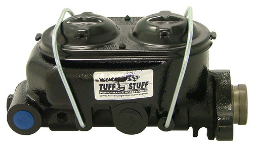 Master Cylinder - Smoothie - 1.125 in Bore - Integral Reservoir - Iron - Black Powder Coat - 3-1/4 in Flange Mount - Kit