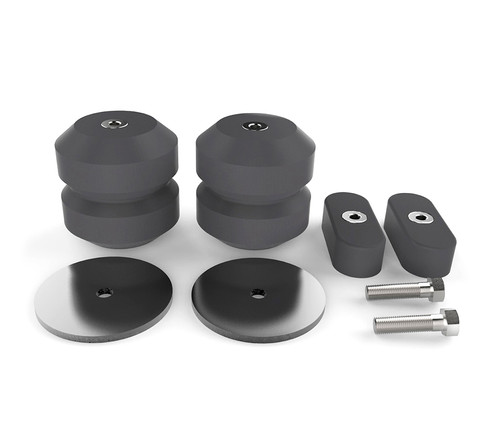 Helper Spring Kit - SES - OEM Style - Stock Height - Bolt-On - Front - Hardware Included - Rubber - Black - 6000 lb Capacity - Dodge Ram Fullsize Truck 1994-2020 - Kit