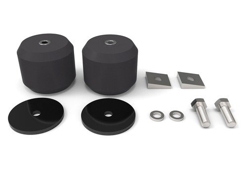 Helper Spring Kit - SES - OEM Style - Stock Height - Front - Hardware Included - Rubber - Black - 14000 lb Capacity - GM Fullsize SUV / Truck 2011-21 - Kit