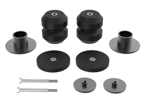 Helper Spring Kit - SES - OEM Style - Stock Height - Rear - Hardware Included - Rubber - Black - 3000 lb Capacity - Jeep Gladiator 2020 - Kit