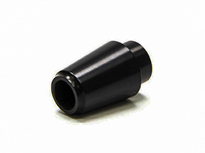Birdcage Spud - 0.5 in Hole Diameter - 1.625 in Length - Aluminum - Black Anodized - Ti22 Sprint Car Birdcage - Each