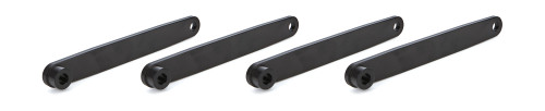 Jacobs Ladder Strap - 7 in Center to Center - Aluminum - Black Anodized - Sprint Car - Set of 4