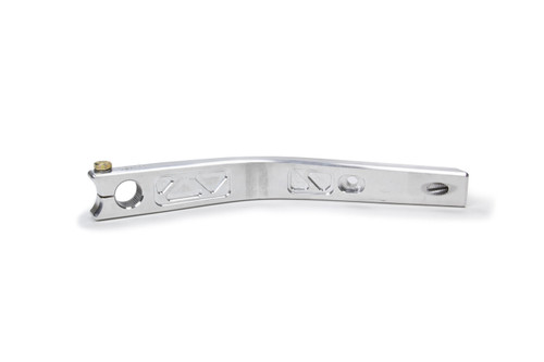 Torsion Arm - Rear - Passenger Side - 7/8 in Spline 9.75 in Long - 4.125 in Offset - 7/16-20 in Female Thread - Hardware Included - Aluminum - Polished - Micro / Mini - Each
