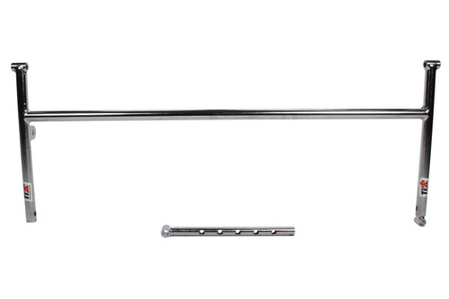 Wing Mount - Top Wing Tree - 25 in Wide - 11 in Tall - 0.625 in OD - Sliders Included - Chromoly - Chrome - Micro / Mini - Kit