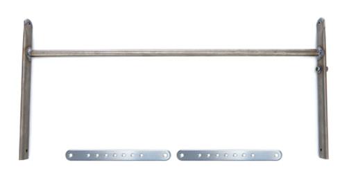 Wing Mount - Top Wing Tree - 25 in Wide - 11 in Tall - 0.625 in OD - Sliders Included - Titanium - Natural - Micro / Mini - Kit