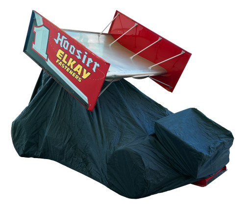 Car Cover - Indoor - Polyester / Nylon - Black - Sprint Car - Winged / Non-Winged - Each Car Cover - Indoor - Polyester / Nylon - Black - Sprint Car - Winged / Non-Winged - Each