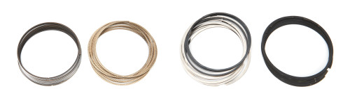 Piston Rings - Maxseal - Gapless - 4.125 in Bore - File Fit - 1.0 x 1.0 x 2.0 mm Thick - Standard Tension - 8-Cylinder - Kit